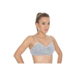 Biustonosze sportowe: Brubeck Stanik damski FUSION szary 80C (BR10090)