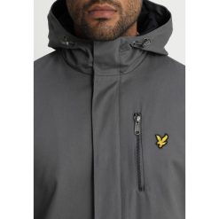Lyle & Scott HOODED CURVED HEM Kurtka wiosenna urban grey - 2