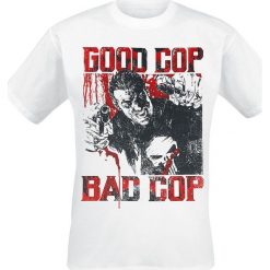 The Punisher Good Cop Bad Cop T-Shirt biały. Białe t-shirty męskie The Punisher, l, bez wzorów, bez kołnierzyka. Za 74,90 zł.