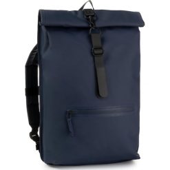 Plecak Rains Roll Top Rucksack 1316. Niebieskie topy damskie Rains, bez wzorów. Za 399,00 zł.