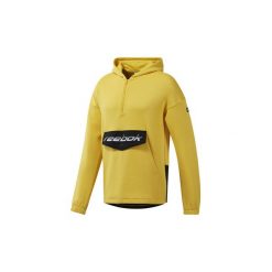 Bluzy Reebok Classic Bluza Classics Advance Pullover. Żółte bluzy męskie Reebok Classic, s, bez wzorów, bez kołnierzyka, bez rękawów, bez kaptura. Za 299,00 zł.