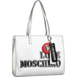 Torebka LOVE MOSCHINO - JC4239PP0BKG0902 Argento. Szare torebki klasyczne damskie Love Moschino, bez wzorów, ze skóry ekologicznej, klasyczne, bez dodatków. Za 979,00 zł.