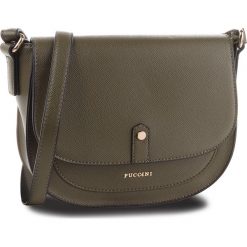 Torebka PUCCINI - BT28563 Khaki 5. Zielone listonoszki damskie marki Puccini, ze skóry ekologicznej. W wyprzedaży za 139,00 zł.