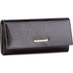Duży Portfel Damski MONNARI - PUR0616-020 Black. Czarne portfele damskie marki Monnari, ze skóry. W wyprzedaży za 179,00 zł.