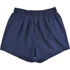 BOKSERKI MĘSKIE TKANINOWE. Niebieskie bokserki męskie Top Secret, bez wzorów, z tkaniny. Za 39,99 zł.