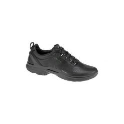 Buty Ecco Biom Fjuel 83751401001. Czarne trampki męskie ecco, bez wzorów, bez zapięcia. Za 649,90 zł.