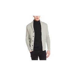 Kurtki lekkie Jack Jones JERSEY jjvJAKE KNIT SHAWL NECK CARDIGAN. Szare kurtki męskie Jack & Jones, xl, bez wzorów, z jersey, bez kaptura. Za 163,46 zł.