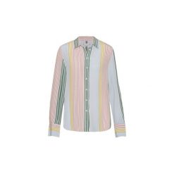 Koszule Tommy Hilfiger WW0WW24657 FLEUR. Szare koszule damskie TOMMY HILFIGER, m, bez wzorów, bez kołnierzyka, bez rękawów. Za 301,98 zł.
