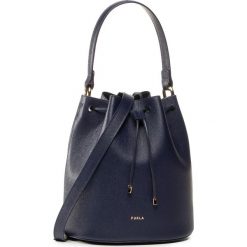Torebka FURLA - Block 1055803 B BAHD Q26 Oceano h. Niebieskie torebki klasyczne damskie Furla, bez wzorów, ze skóry, bez dodatków. W wyprzedaży za 939,00 zł.