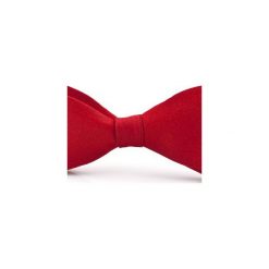 Mucha wiązana ALMONACID. Czerwone muchy męskie HisOutfit, z materiału, wizytowe. Za 89,00 zł.
