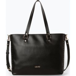 Liu Jo Collection - Damska torba shopper, czarny. Czarne torby damskie na zakupy Liu Jo Collection, bez wzorów, wizytowe, bez dodatków. Za 699,95 zł.