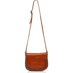 Torebki klasyczne damskie: Skórzana torebka w kolorze brązowym – 22 x 17 x 8 cm