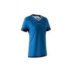 Koszulka F500. Niebieskie t-shirty damskie KIPSTA, m. Za 29,99 zł.