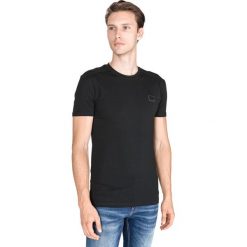Antony Morato Koszulka Czarny. Czarne koszulki sportowe męskie Antony Morato, m, bez wzorów, z elastanu, bez kołnierzyka, z krótkim rękawem, krótkie. Za 133,95 zł.
