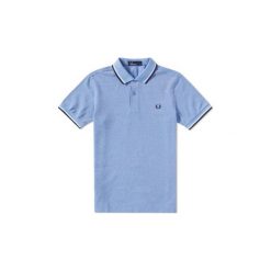 Koszulki polo z krótkim rękawem Fred Perry Twin Tipped Polo Prince Blue Oxfd. Niebieskie koszulki męskie Fred Perry, s, bez wzorów, z krótkim rękawem. Za 257,95 zł.