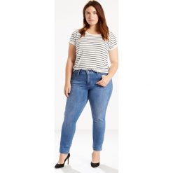 Dżinsy skinny. Niebieskie jeansy damskie Levi's®, z bawełny, z standardowym stanem. Za 499,80 zł.