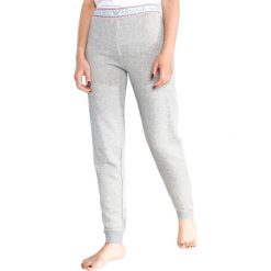 Emporio Armani Spodnie do spania Szary. Szare spodnie damskie Emporio Armani, l, z bawełny. Za 335,95 zł.