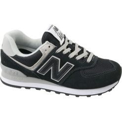New Balance WL574EB buty sneakers, buty sportowe damskie czarne 36. Czarne buty sportowe damskie New Balance, bez wzorów, ze skóry, sportowe, New Balance 574. W wyprzedaży za 279,99 zł.