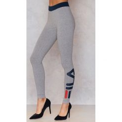 FILA Legginsy Imelda - Grey. Szare legginsy we wzory marki Fila, s, z bawełny. W wyprzedaży za 55,19 zł.