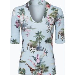 Bluzki, topy, tuniki: Marc Cain Collections - T-shirt damski, niebieski