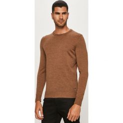 Strellson - Sweter. Czarne swetry męskie Strellson, xl, bez wzorów, z wełny, z okrągłym kołnierzem, bez kaptura. Za 449,90 zł.