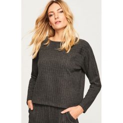 Bluza w prążki - Wielobarwn. Szare bluzy damskie Reserved, l, w prążki. Za 59,99 zł.