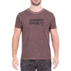 T-shirty męskie: T-shirt w kolorze bordowym
