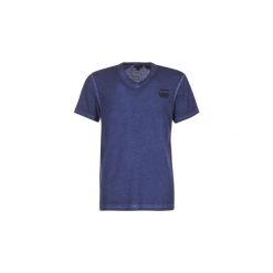 T-shirty z krótkim rękawem G-Star Raw DOAX V T S/S. Niebieskie t-shirty męskie marki G-Star RAW, s, bez wzorów, retro, bez kołnierzyka, krótkie. Za 143,20 zł.
