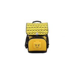 LEGO Minifigures Heads - Plecak szkolny Optimo, zestaw 2-częściowy. Plecaki męskie Lego, w paski, z poliesteru, sportowe. Za 349,90 zł.