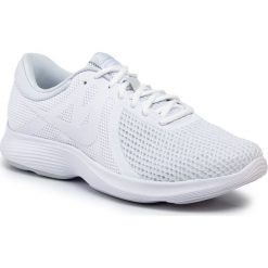 Buty NIKE - Revolution 4 Eu AJ3490 100 White/White/Pure Platinum. Białe buty sportowe męskie Nike, z tworzywa sztucznego, bez zapięcia, do biegania, nike revolution. W wyprzedaży za 169,00 zł.
