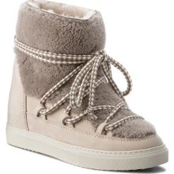 Buty INUIKII - Sneaker Curly 70203-16-W Curly Taupe. Brązowe buty zimowe damskie Inuikii, z nubiku. Za 1459,00 zł.