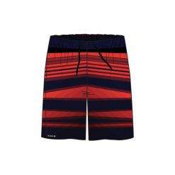 Spodenki surfing długie SBS 100 CAMADA. Czerwone koszulki męskie OLAIAN, xl, z poliesteru, sportowe, na fitness i siłownię. Za 54,99 zł.
