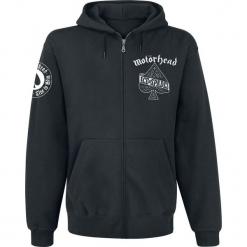 Motörhead Ace Of Spades Bluza z kapturem rozpinana czarny. Czarne bluzy męskie Motörhead, l, z kapturem. Za 199,90 zł.