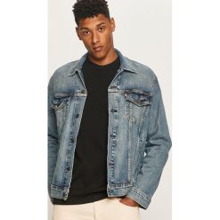 Levi's - Kurtka jeansowa. Niebieskie płaszcze męskie Levi's®, s, bez wzorów, z elastanu, krótkie, bez kaptura. Za 469,90 zł.