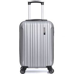 Walizki: Walizka „Lome-E” w kolorze srebrnym – 33 kg x 45 kg x 20 cm