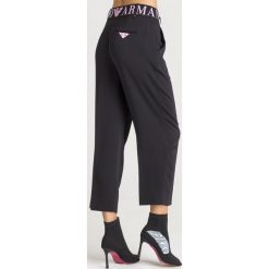SPODNIE Emporio Armani. Czarne spodnie damskie Emporio Armani, z tkaniny. Za 841,00 zł.