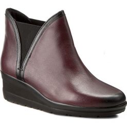 Botki SERGIO BARDI - Belina FW127281017HB 134. Czerwone botki damskie na obcasie marki Sergio Bardi, z materiału. W wyprzedaży za 189,00 zł.
