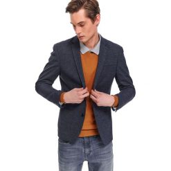 Marynarka dzianinowa taliowana. Marynarki męskie na wiosnę, m, z jeansu, eleganckie. Za 299,99 zł.