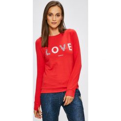Femi Stories - Bluza. Czerwone bluzy damskie z nadrukiem marki Femi Stories, s, z elastanu, bez kaptura. W wyprzedaży za 219,90 zł.