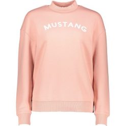 Bluza "Becky" w kolorze jasnoróżowym. Różowe bluzy damskie Mustang, s, z nadrukiem. W wyprzedaży za 137,95 zł.