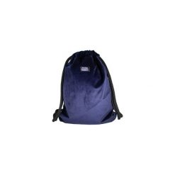 Plecak welur granat. Niebieskie plecaki damskie Sacky.bag, z aplikacjami, z bawełny. Za 90,00 zł.