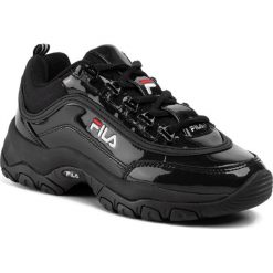 Sneakersy FILA - Strada M Low 1010767.12V Black/Black. Czarne półbuty damskie Fila, ze skóry ekologicznej. Za 339,00 zł.