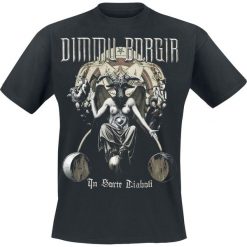 T-shirty męskie z nadrukiem: Dimmu Borgir In sorte diaboli T-Shirt czarny