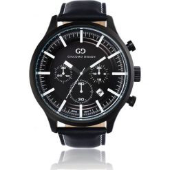 Zegarek Giacomo Design Elegancki męski GD01001. Czarne zegarki męskie marki Giacomo Design. Za 753,99 zł.