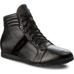 Kozaki GINO ROSSI - Colin MTU001-F05-XBR5-9999-T 99/99. Czarne buty zimowe męskie marki Gino Rossi, z materiału. W wyprzedaży za 289,00 zł.