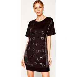 Sukienka codzienna Liu Jo Sport TA0139 F0810. Czarne sukienki damskie Liu Jo Sport, na co dzień, xs, bez wzorów, z elastanu, sportowe, bez kołnierzyka, bez rękawów, proste. Za 549,00 zł.
