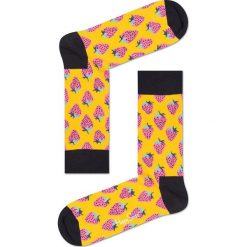 Happy Socks - Skarpetki Fruit Gift Box (4-pack). Pomarańczowe skarpetki damskie marki Happy Socks, z bawełny. W wyprzedaży za 99,90 zł.