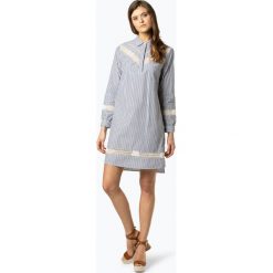 Scotch & Soda - Sukienka damska, niebieski. Niebieskie sukienki damskie Scotch & Soda, l, w paski, z koronki, bez kołnierzyka, bez rękawów. Za 499,95 zł.