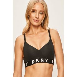 Dkny - Biustonosz. Szare biustonosze DKNY, z nadrukiem, z elastanu. Za 219,90 zł.