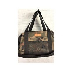Sportowa torba Mili Fit Bag - black/moro. Zielone torby podróżne marki Militu, w paski, sportowe, bez dodatków. Za 230,00 zł.